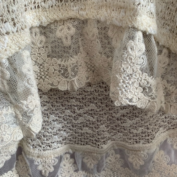 American Rag Mesh/Lace Shirt - Picture 4 of 4